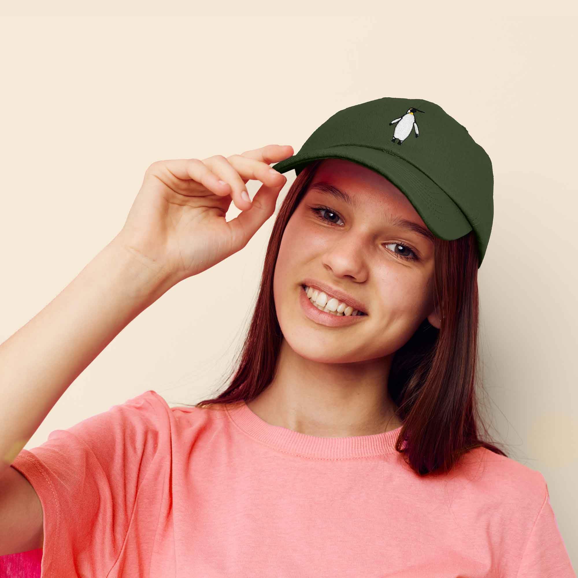 DALIX Penguin Dad Hat - Cute Animal Baseball Cap for Men & Women - Perfect for Winter, Outdoor Activities & Gifts