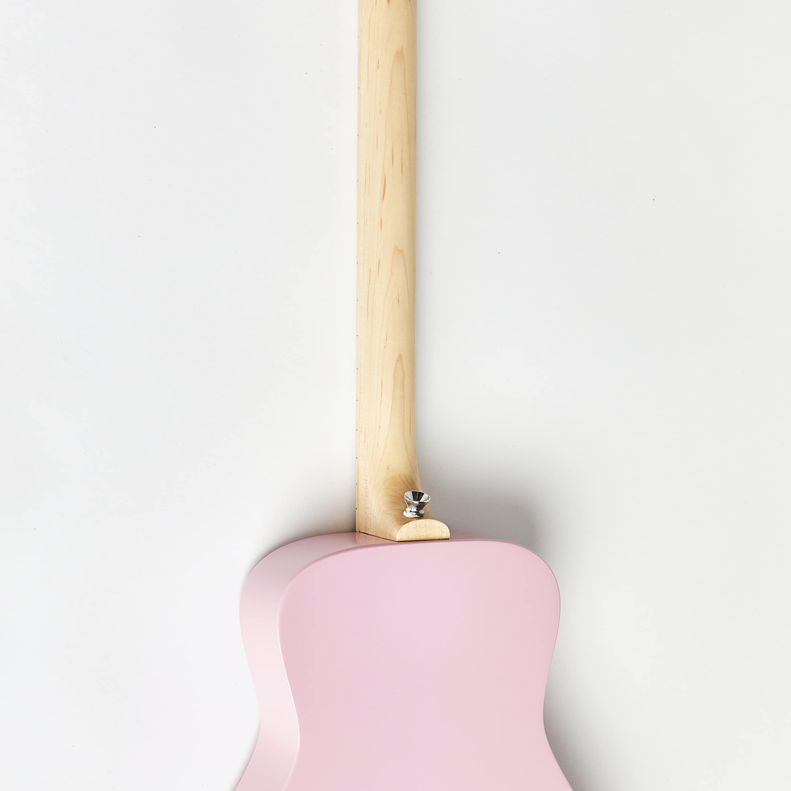 Loog Pro Acoustic Kids Guitar - 3-String Beginner Guitar for Ages 6+ with Free Learning App & Video Lessons - Perfect for Home Practice, Music Classes & Birthday Gifts