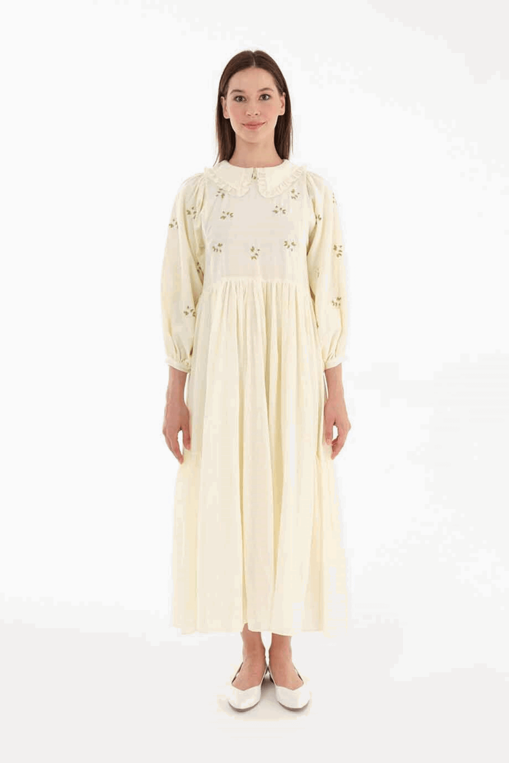 Bohemian Summer Dress for Women - 100% Cotton Flowy Maxi Dress | Beach, Vacation & Casual Wear