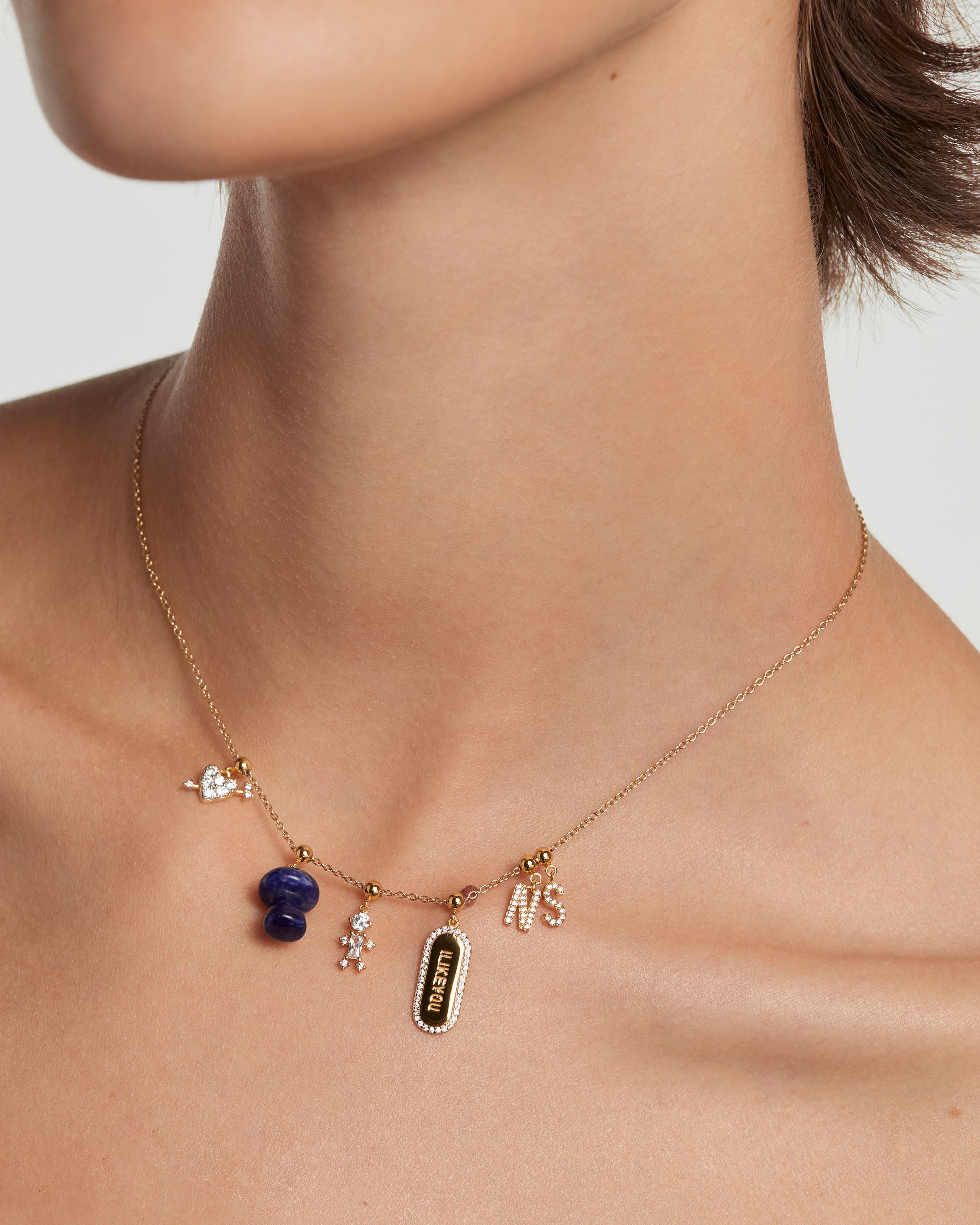 Sparkly Charm Bracelet for Women - Elegant Ilikeyou Crystal Pendant Jewelry Gift for Birthday, Anniversary, Valentine's Day | Perfect for Parties, Date Nights & Special Occasions