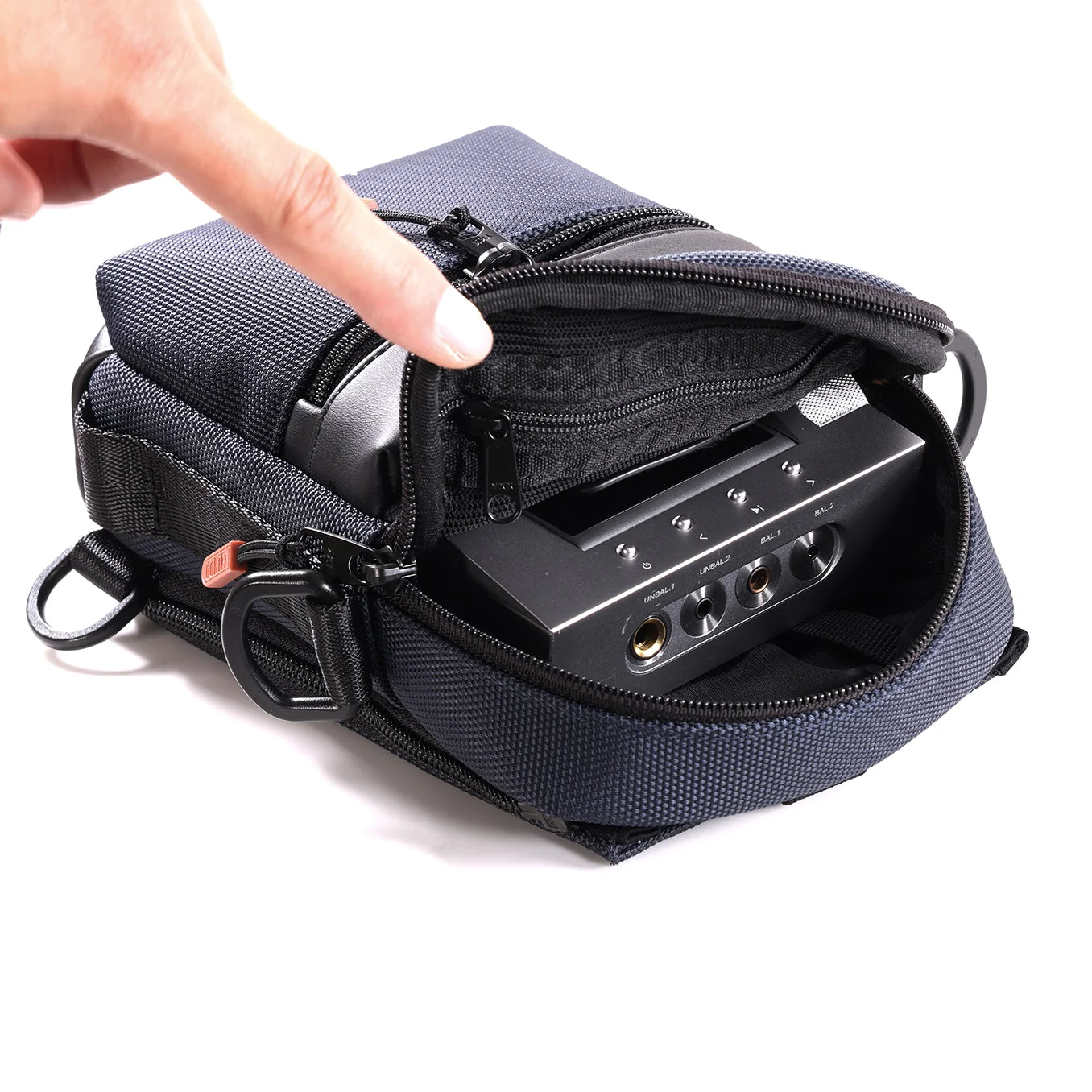 Premium DD ddHiFi C2023 Headphone Carrying Case - Durable Protective Storage for Audiophiles & Travel Use - Perfect for AirPods, Wireless Earbuds, and Portable Headphones