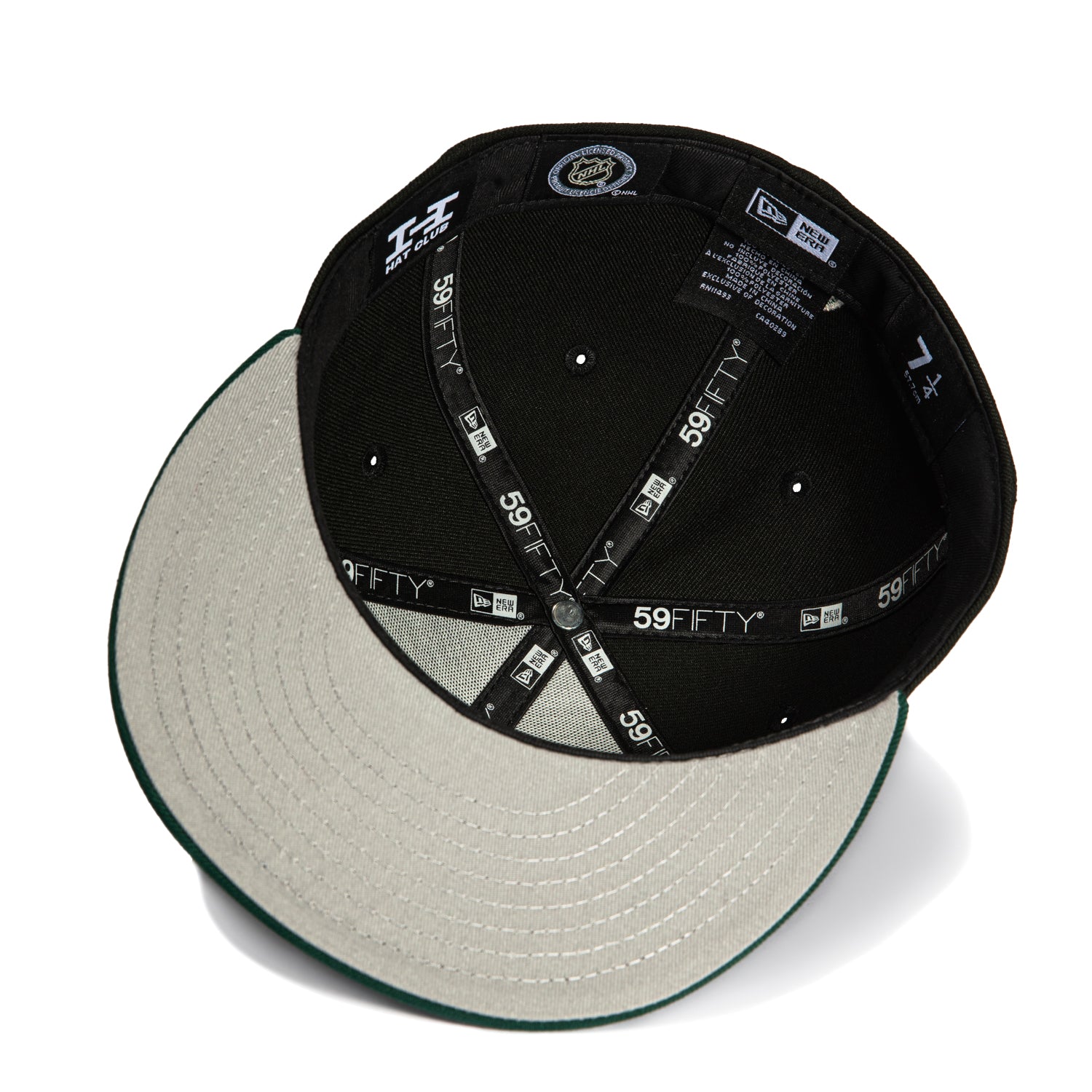New Era 59Fifty Minnesota Wild Snapback Hat - Black & Green NHL Hockey Cap for Men & Women - Perfect for Games, Tailgating & Fan Gear Collection