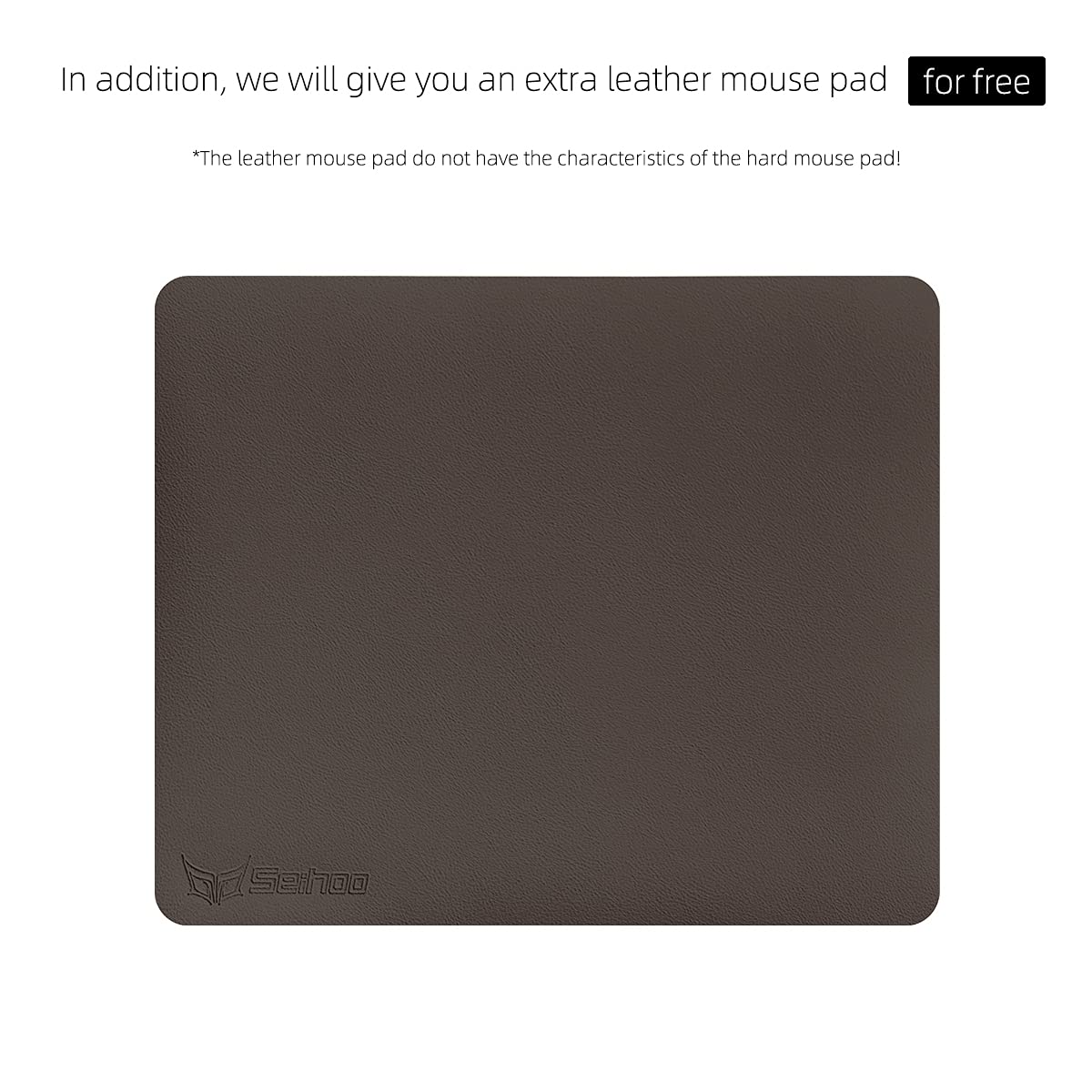 Premium Esports Hard Mouse Pad - Ultra Smooth Plastic Resin Surface, Waterproof & Odorless - Fast & Precise Tracking for Gaming & Office Use - Perfect for PC, Laptop, Workstation & Competitive Gaming Setup