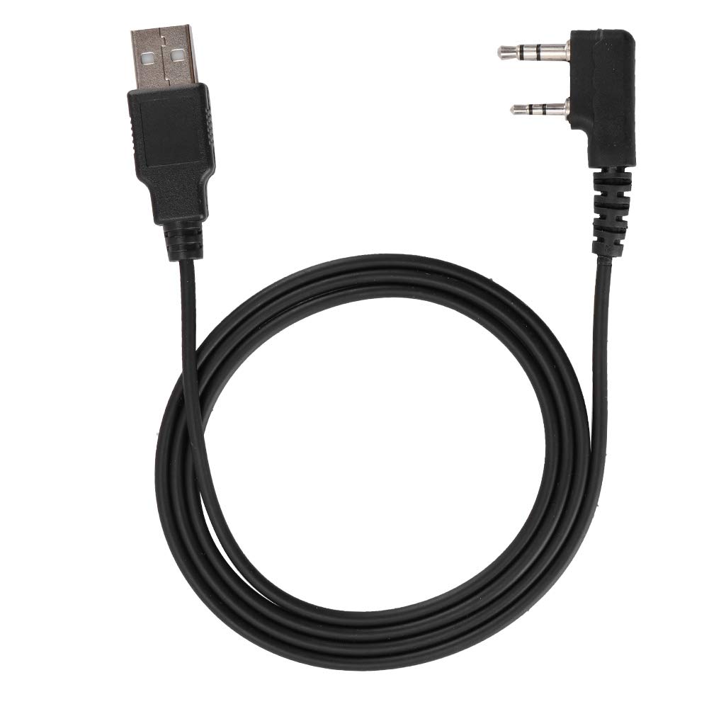 Walkie Talkie Programming Cable - USB Data Cable for Motorola, Kenwood, Baofeng Radios - Compatible with Windows XP/7/8/10 - Perfect for Radio Programming & Firmware Updates