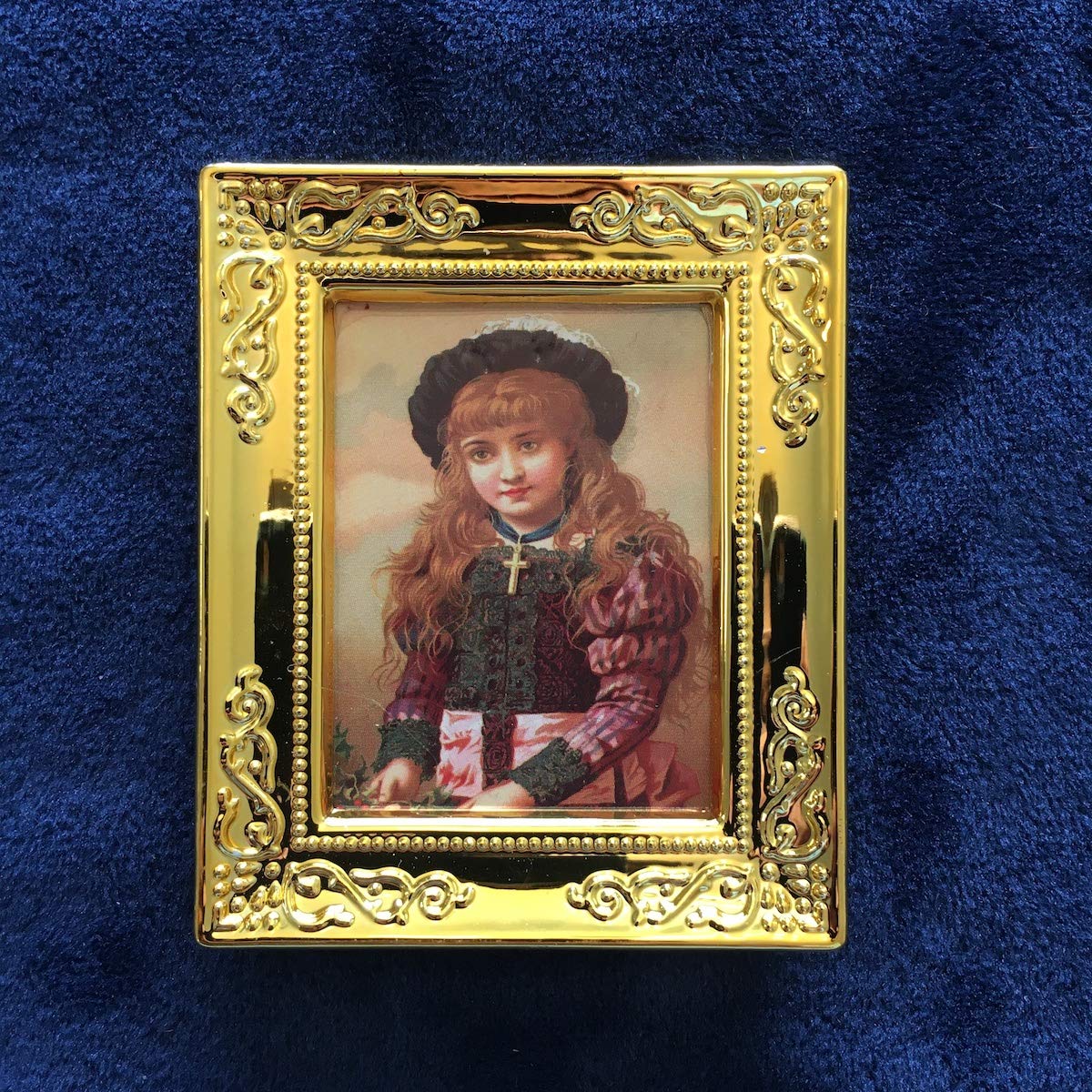 1:12 Scale Dollhouse Miniature Wall Decor - Framed World Painting Replica #25 - Perfect for Dollhouse Display, Miniature Room Decor & Collectors