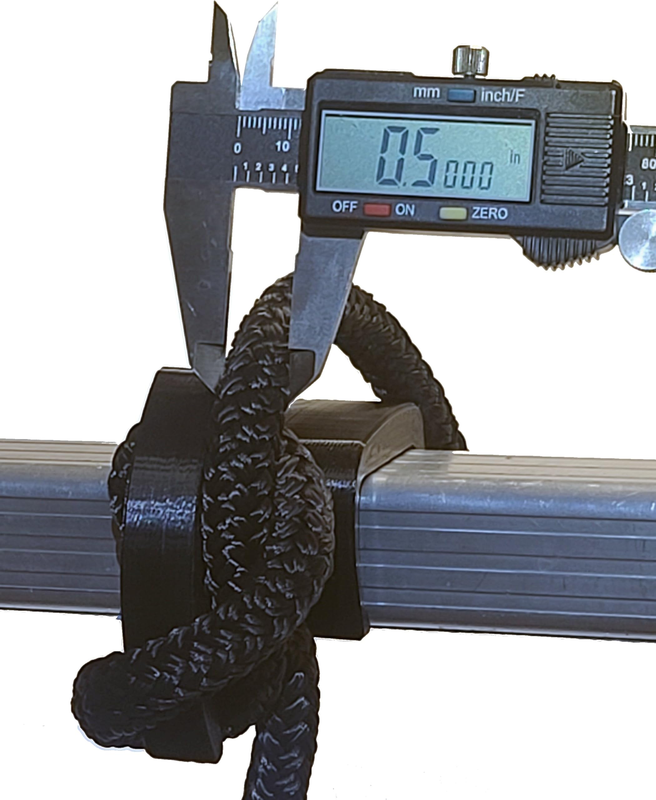 Pontoon Boat Fender Clips with Marine Cleat Style Rope Tie - Heavy Duty Docking Clips for up to 1/2