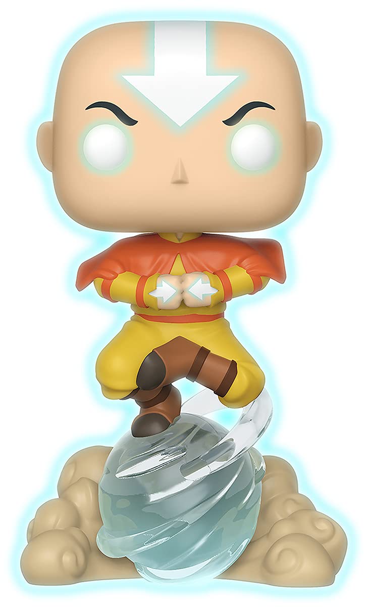 Avatar Aang On Airscooter #541 Pop Vinyl Figure - Funko Pop! Collectible Toy for Avatar Fans - Perfect for Display, Gifts & Anime Collections