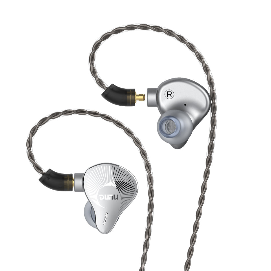 DUNU EST 112 Hybrid In-Ear Earphones with Dynamic & Balanced Armature Drivers - HiFi Audiophile Earbuds for Music, Gaming & Travel [Demo Unit]