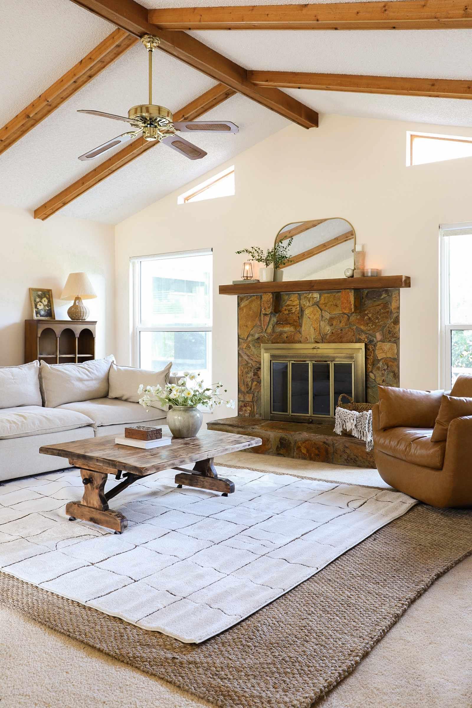 Hauteloom Herndon Handwoven Seagrass Jute Rug - Natural Fiber Area Rug for Living Room, Bedroom - Eco-Friendly Farmhouse Style Carpet - Rattan Wicker Look - Brown 9' x 13' - Perfect for Boho, Coastal & Neutral Decor