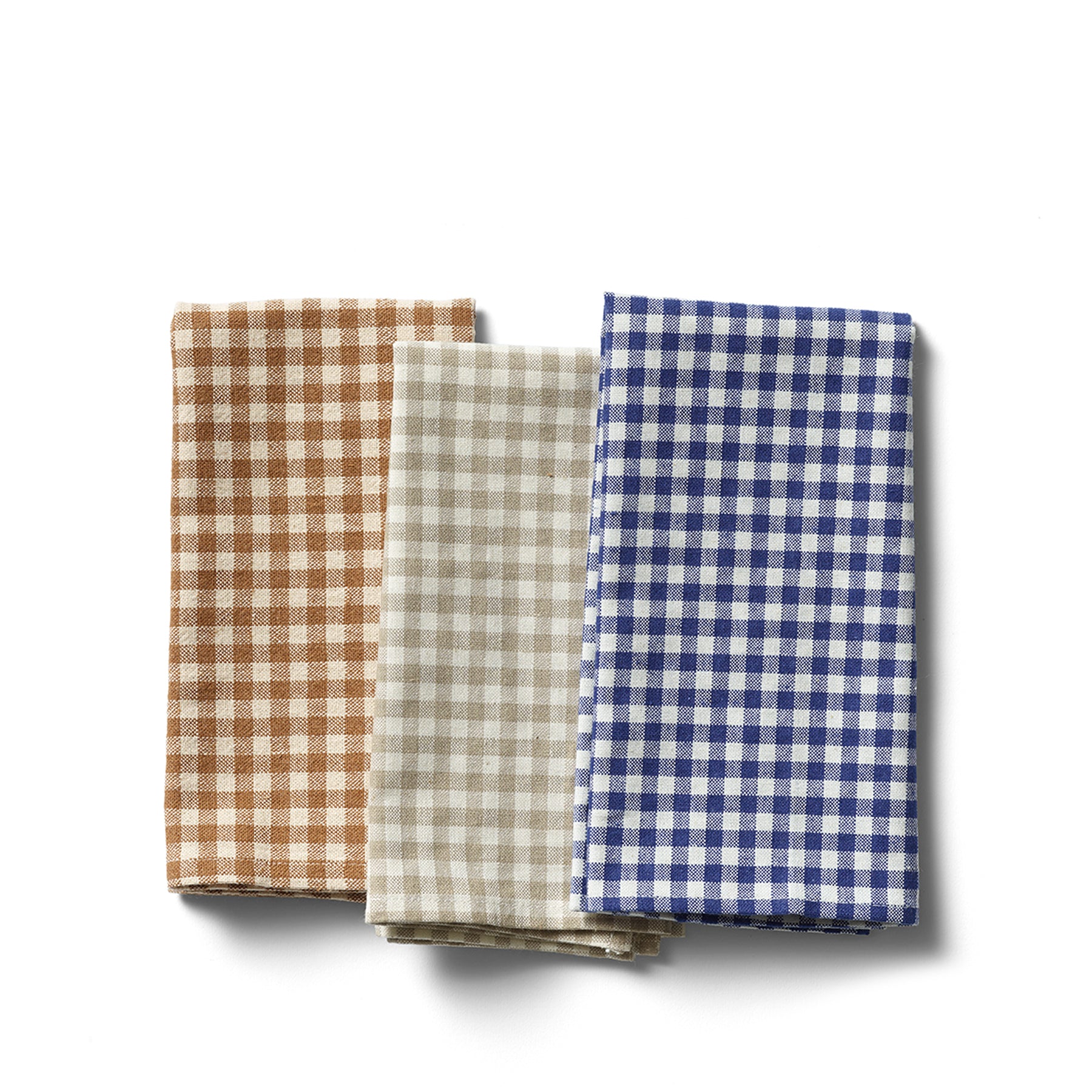Organic Cotton Gingham Napkins Set of 4 - Premium Eco-Friendly Kitchen & Dining Table Linens for Everyday Use, Parties, and Special Occasions