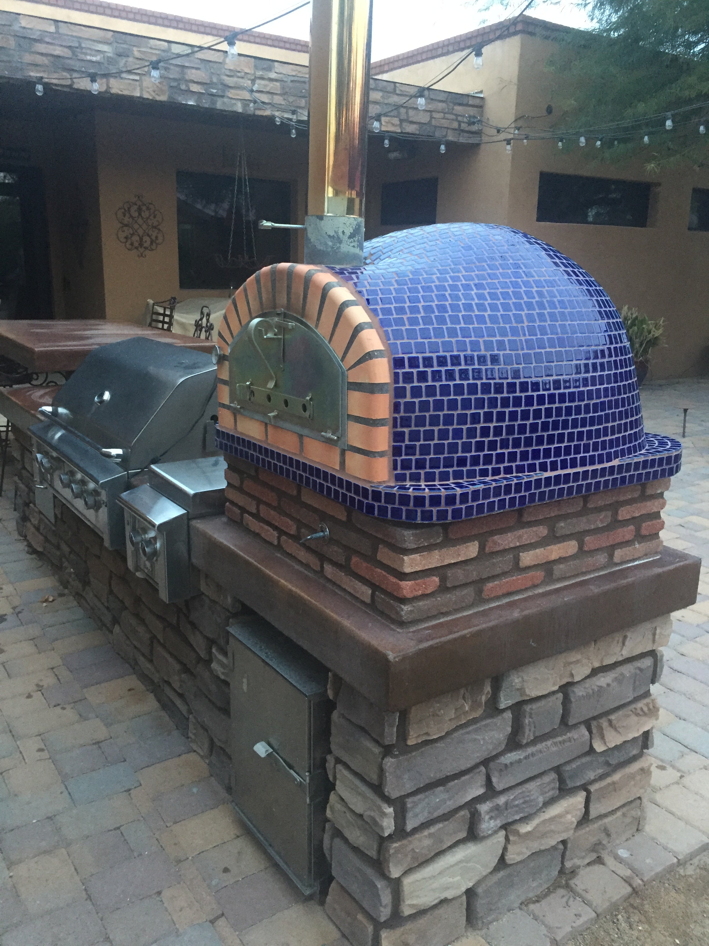 Professional PIZZAIOLI Wood Fired Pizza Oven for Outdoor Cooking - Perfect for Backyard, Patio, and Camping - Authentic Italian Pizza Maker