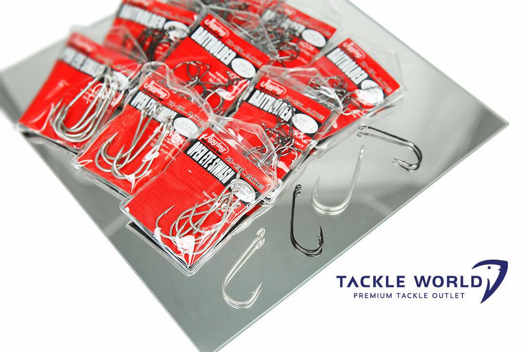 Jigging World Zblade Baitholder Hooks - Premium Saltwater Fishing Hooks for Live Bait - Ideal for Offshore, Inshore, and Pier Fishing Adventures