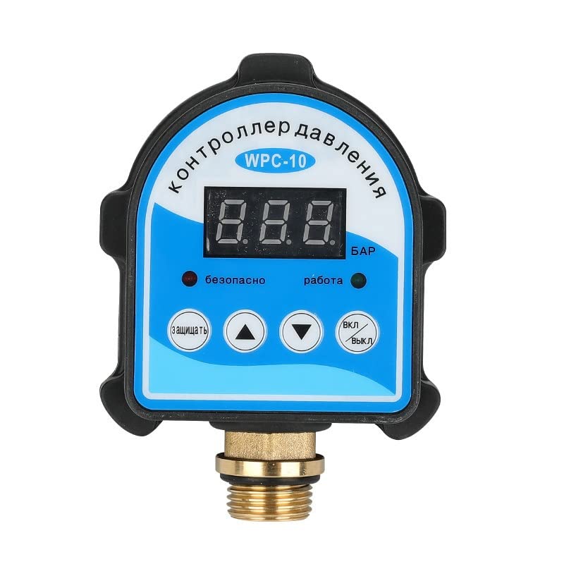 Submersible Sump Pump with Digital LED Display & Electronic Sensor - Oil Water Transfer Pump for Home, Basement, Pool - 110V with Adapter (Color: English) - Perfect for Flood Prevention, Aquarium Maintenance & Industrial Fluid Transfer