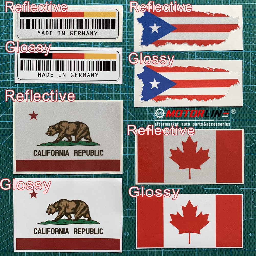 Hawaiian Kanaka Maoli Flag Decal Stickers - 4 Pack (2