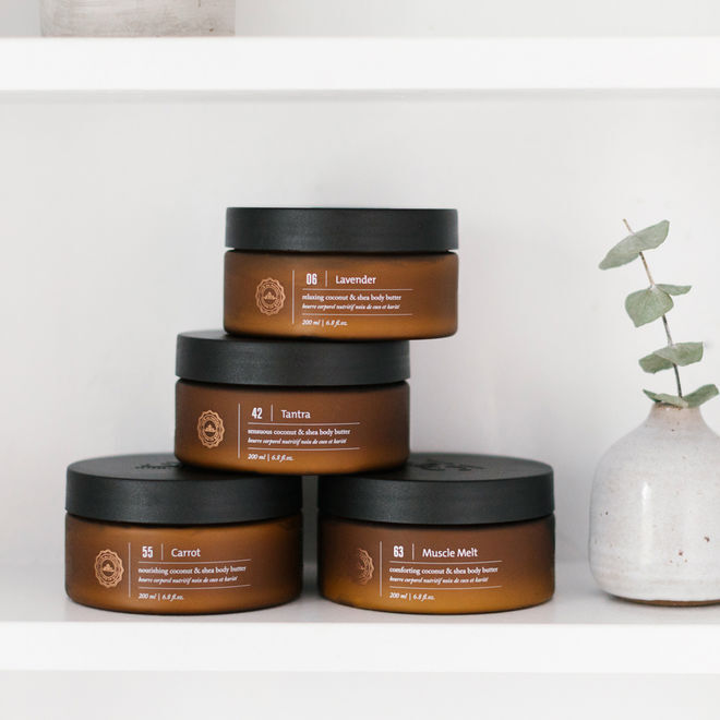 Tantra Body Butter - Organic Moisturizing Cream for Dry Skin - Perfect for Massage, Yoga & Relaxation