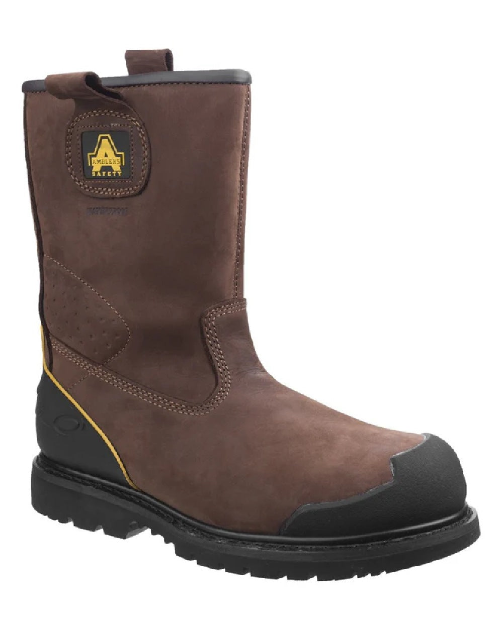 Amblers Safety Men's FS223 Goodyear Welted Waterproof Work Boots - Steel Toe Construction for Construction, Oil Rig & Outdoor Jobs