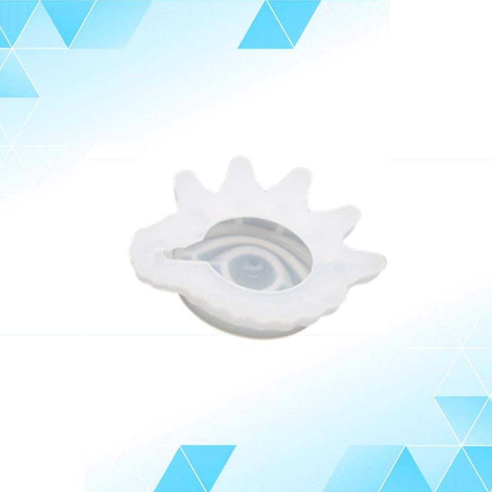 SUPVOX Silicone Candle Molds for DIY Jewelry Making - Resin, Concrete & Crystal Art Molds - Perfect for Handmade Necklaces, Earrings & Eyeball Crafts - Great for Home Decor, Gift Making & Creative Projects
