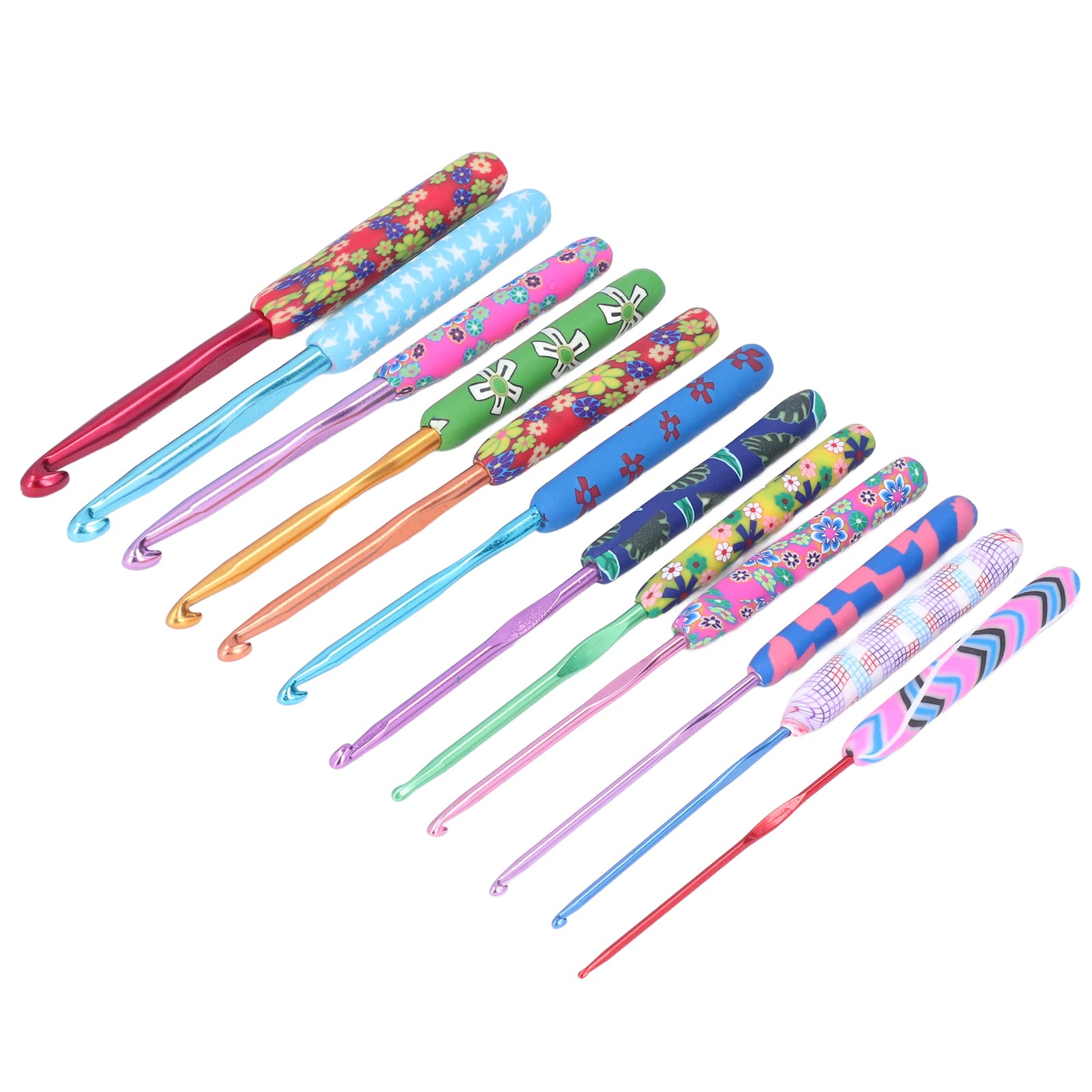 Ergonomic Bearded Needle Crochet Hook Set - Durable & Easy Grip for DIY, Cloth & Shoe Making - Perfect for Knitting, Crafting and Handmade Projects