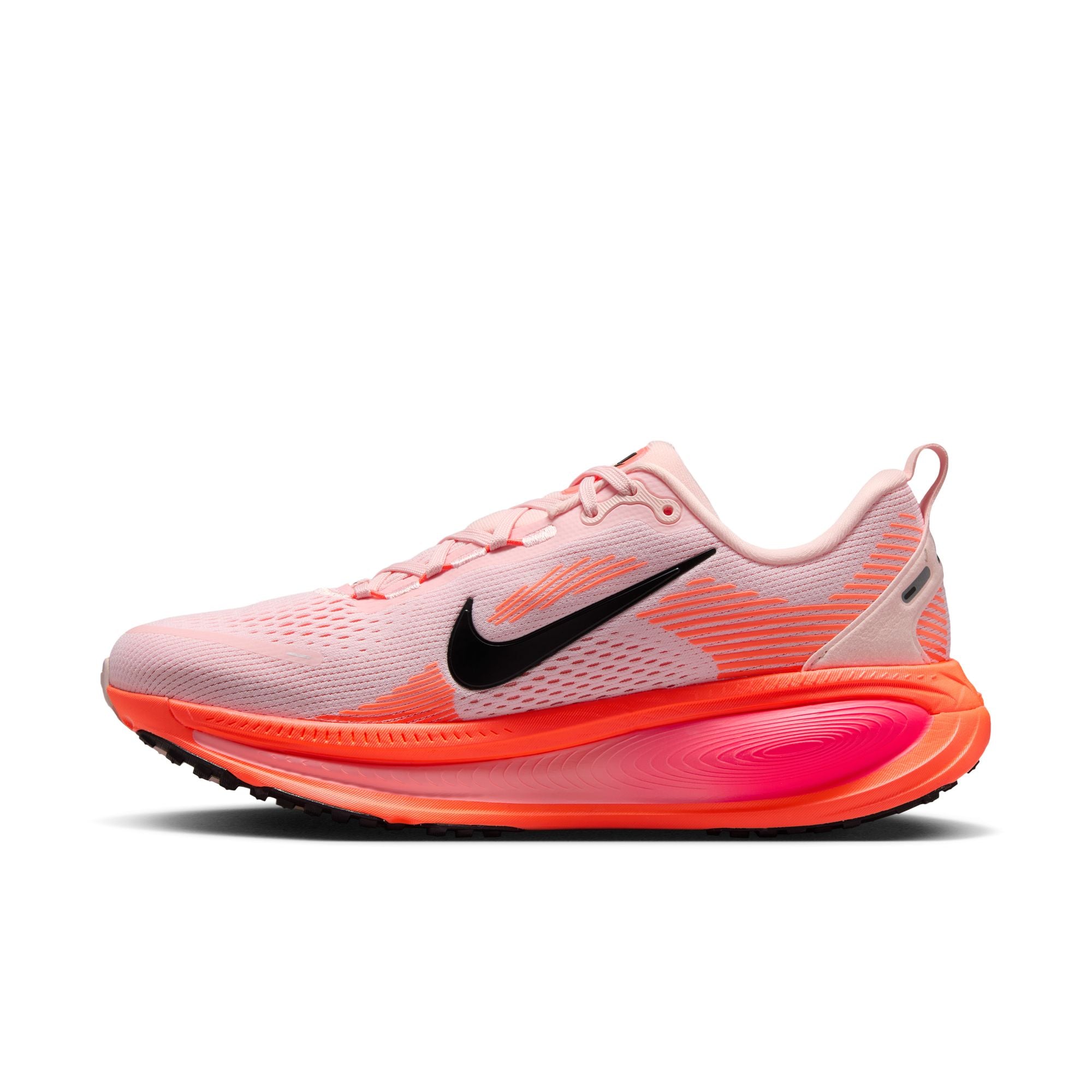 Nike Vomero 18 Women's Running Shoes (B Width) - Atmosphere/Black/Pink | Cushioned Road Running Sneakers for Women | Perfect for Long Distance Running, Jogging & Gym Workouts