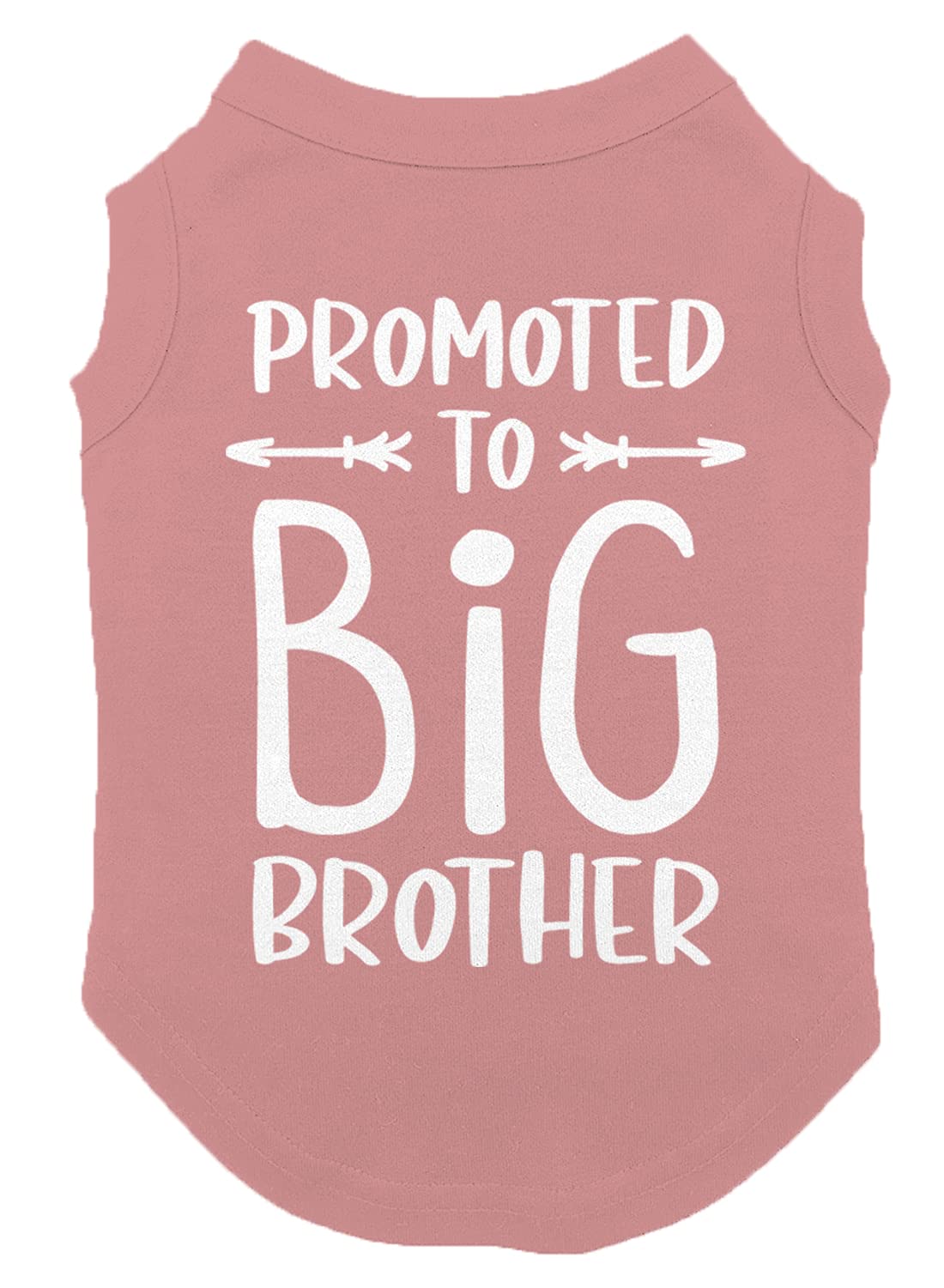 Big Brother Dog Shirt - Cute Mauve Pet T-Shirt for Small Dogs - Perfect for Sibling Bonding & Family Photos