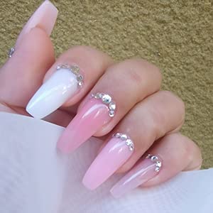 AIMEILI 30ml Soak Off UV LED Nail Extension Builder Gel - White False Nails for Salon & Home Manicure | Perfect for Nail Art, Extensions & DIY Gel Polish Application
