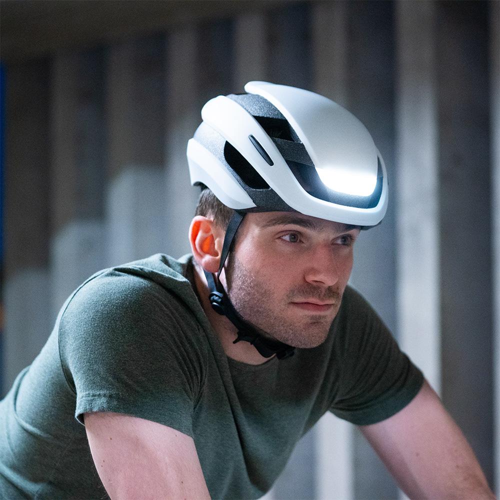 Lumos Ultra Smart Bike Helmet with LED Lights - High Visibility, USB Rechargeable, Lightweight & Durable for Night Cycling, Commuting & Urban Safety