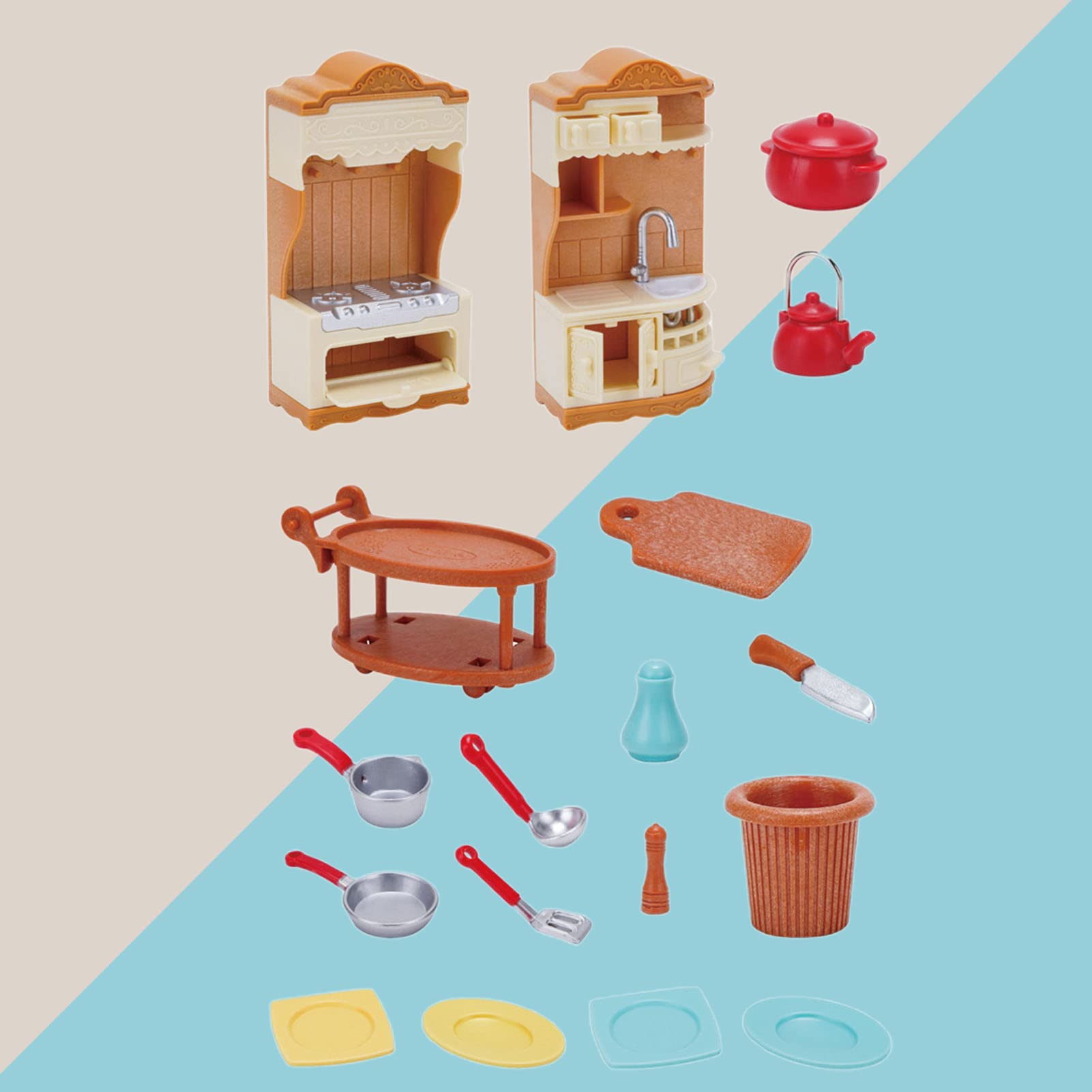 Mini Dollhouse Play House Toy - Handmade Simulated Decorating Dollhouse Gift Set for Kids | Perfect for Pretend Play, Room Decor & Collectible Display