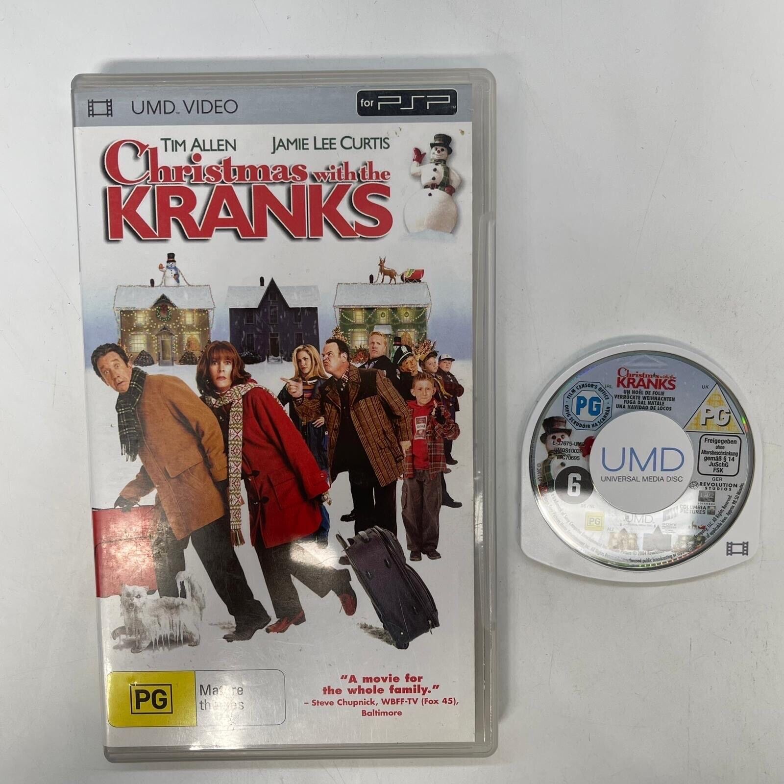 Christmas With The Kranks PSP UMD Movie - Playstation Portable Video Game Accessory - Perfect for Holiday Entertainment & Portable Gaming