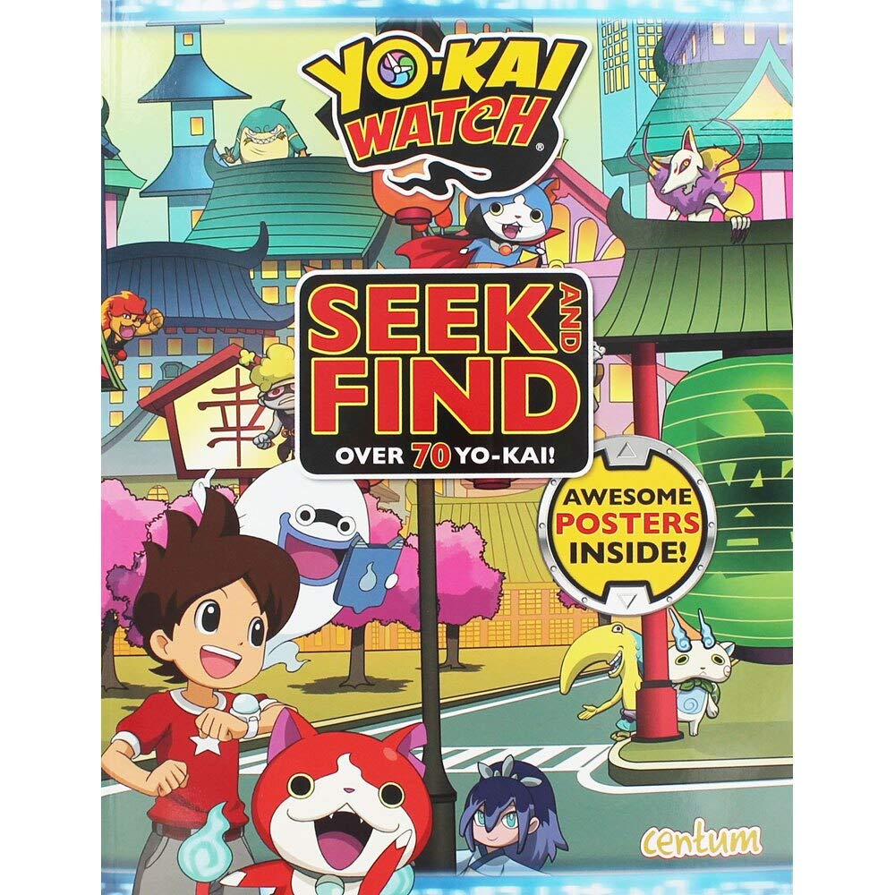 Yo-Kai Watch Seek & Find Game - Interactive Adventure Toy for Kids | Fun Family Game Night Activity | Perfect for Birthday Gifts & Indoor Play