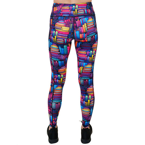 Plot Twist Leggings - High Waist Yoga Pants for Women, Tummy Control Workout Leggings | Perfect for Yoga, Gym, Running & Everyday Wear