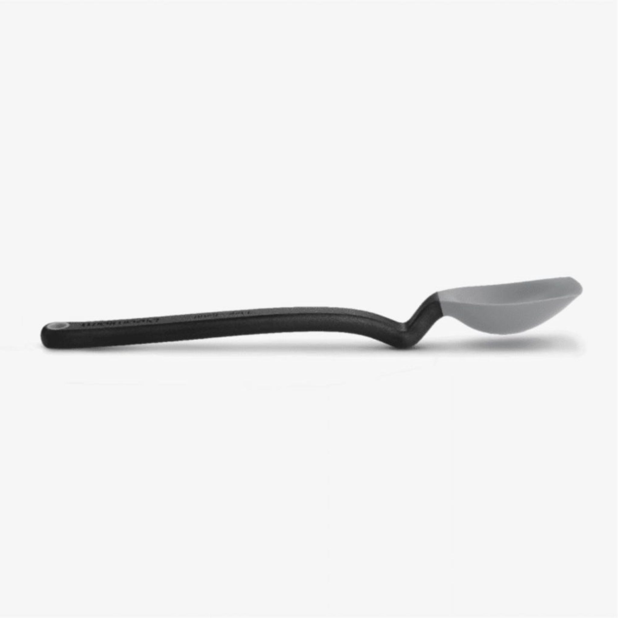 DreamFarm Mini Nylon/Silicone Scraping Spoon - Grey (SH DFSU8821 GY) - Perfect for Baking, Cooking & Food Prep - Non-Scratch Kitchen Utensil