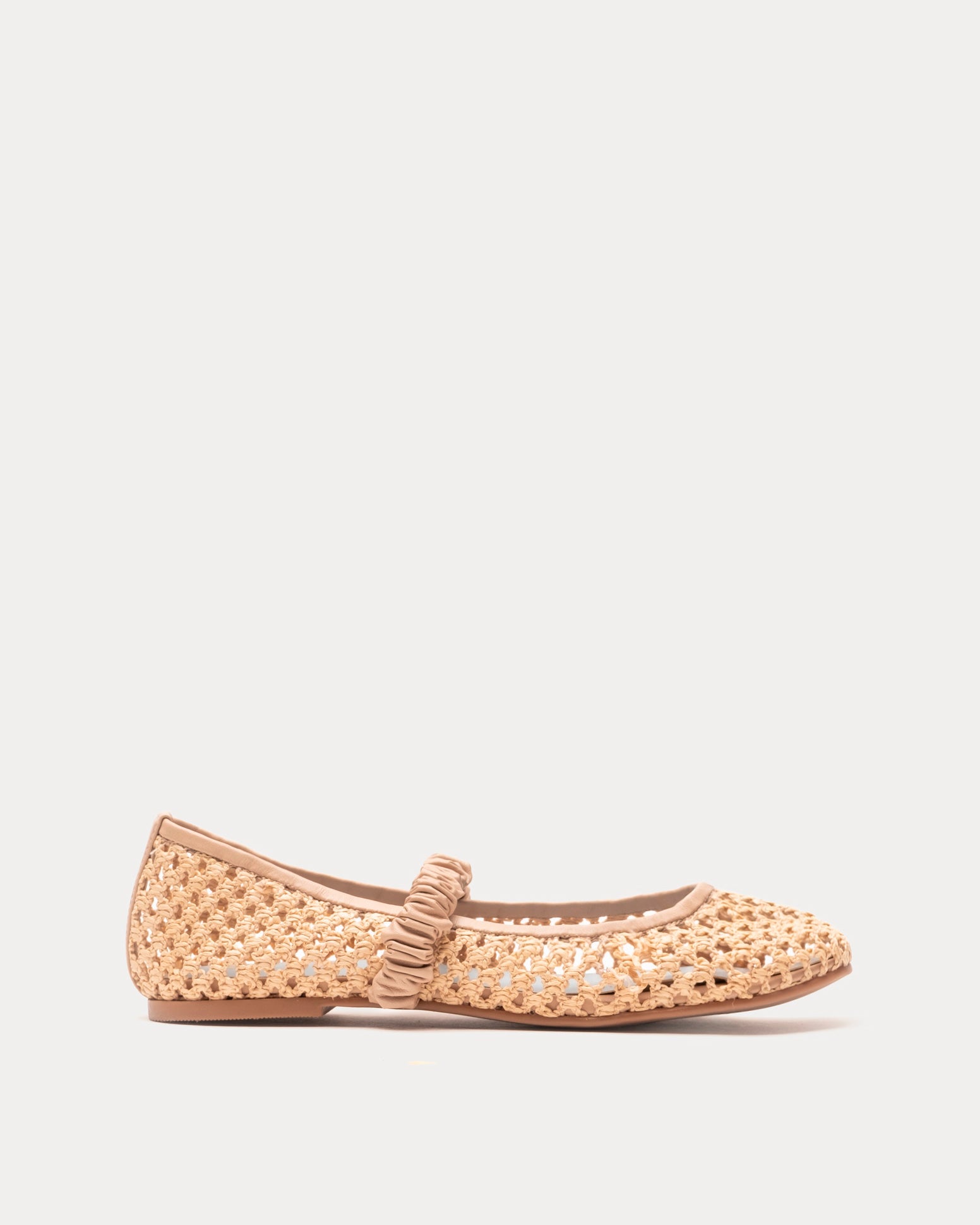 Ella Raffia Ballet Flats for Women - Natural Comfortable Summer Casual Shoes | Perfect for Beach, Vacation, and Everyday Wear