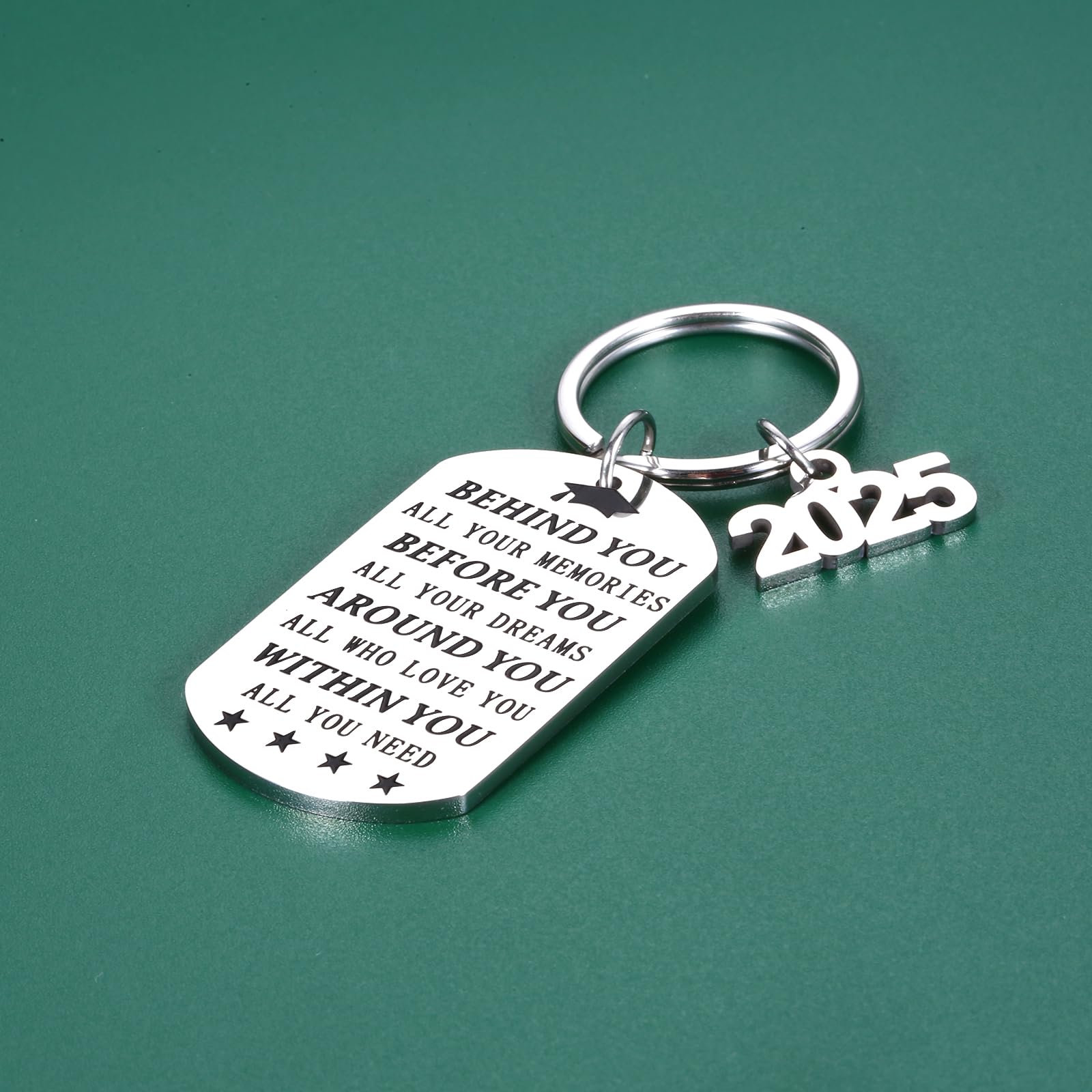 2025 Graduation Gifts for Him & Her - Bulk Class of 2025 Keychains - Perfect High School & College Graduation Present - Ideal for Last Day of School Celebrations, Senior Year Memories & Commencement Gifts
