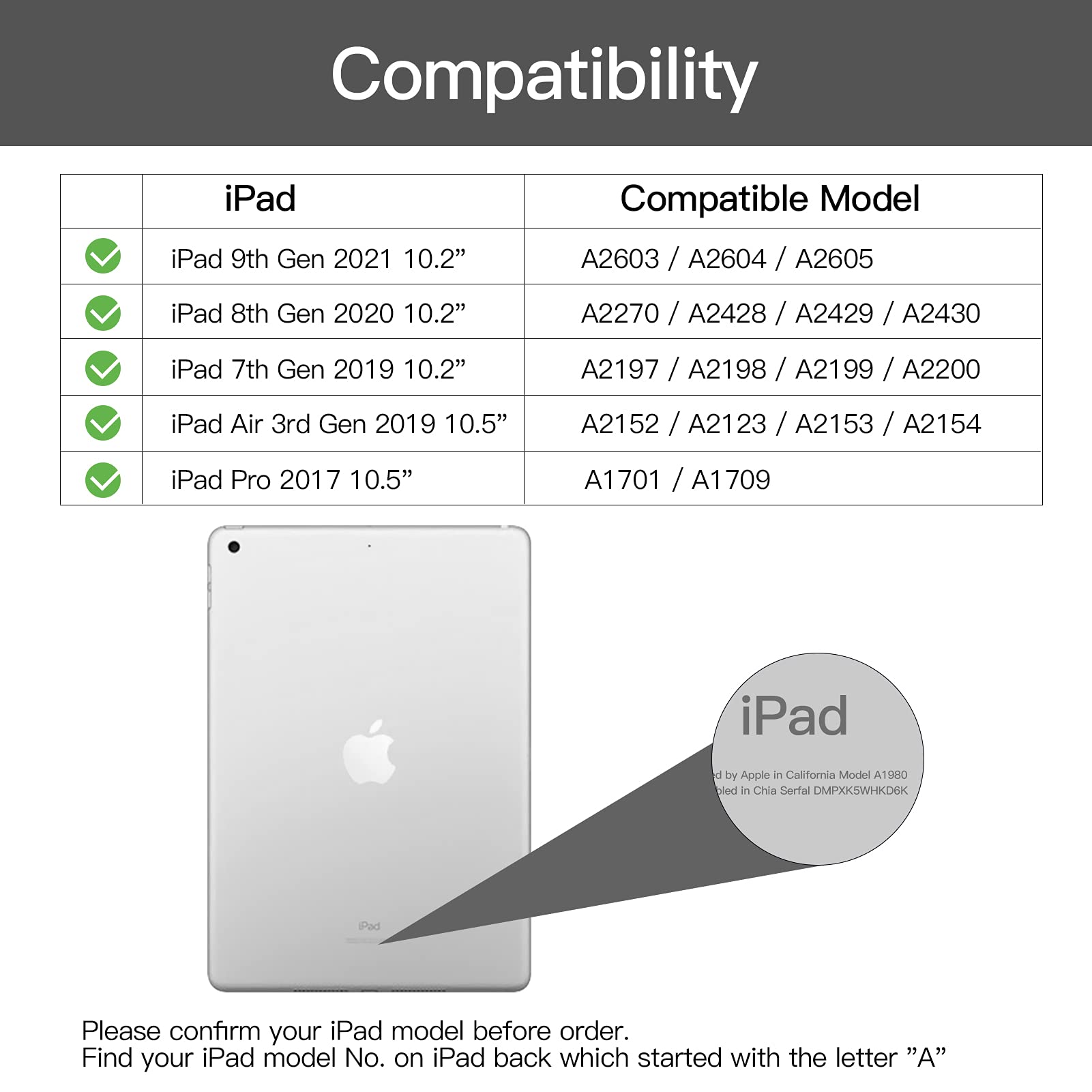 Backlit Wireless Keyboard Case for iPad 10.2
