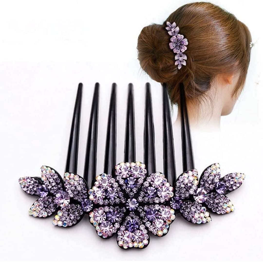 Vintage French Barrette Hair Clip - Elegant Retro Hair Comb for Women & Girls - Indo Western Fashion Accessory (Pack of 1) | Perfect for Weddings, Parties & Everyday Styling