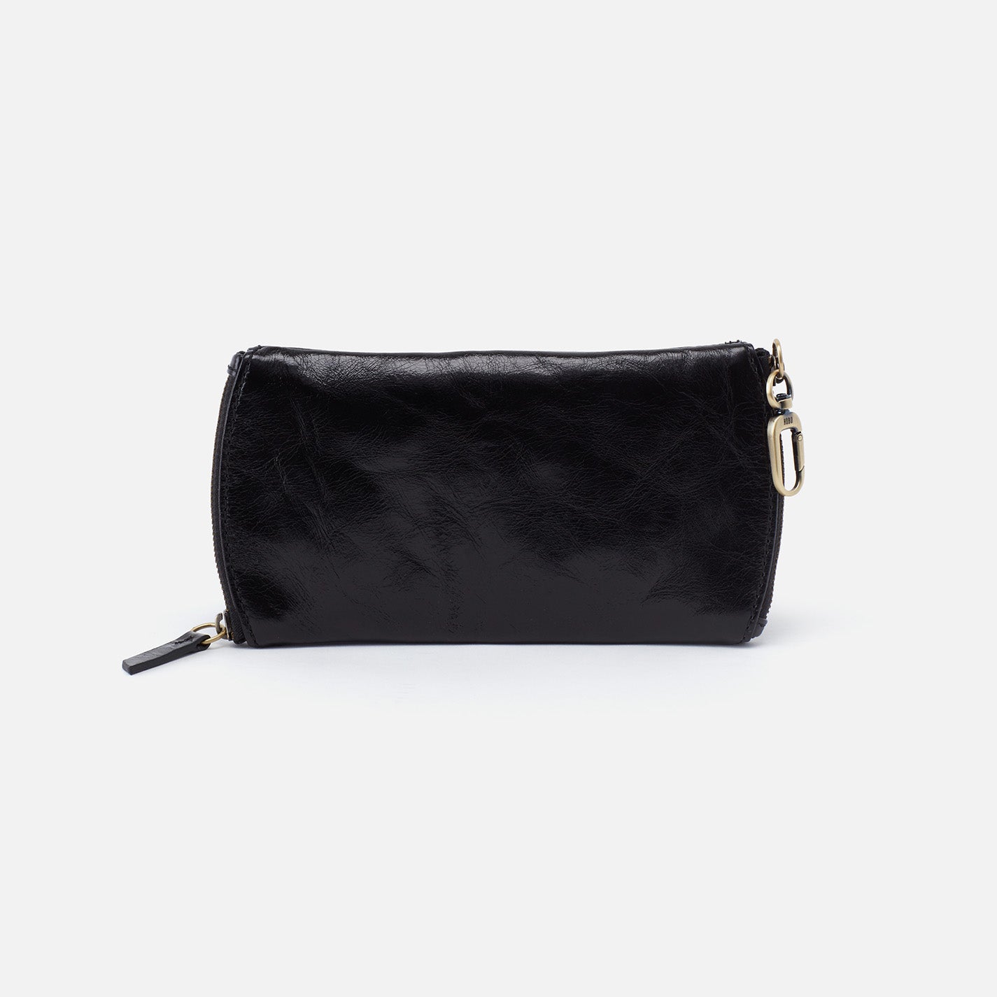 Premium Polished Leather Double Eyeglass Case - Black | Durable & Stylish Eyewear Storage for Travel, Work & Everyday Use