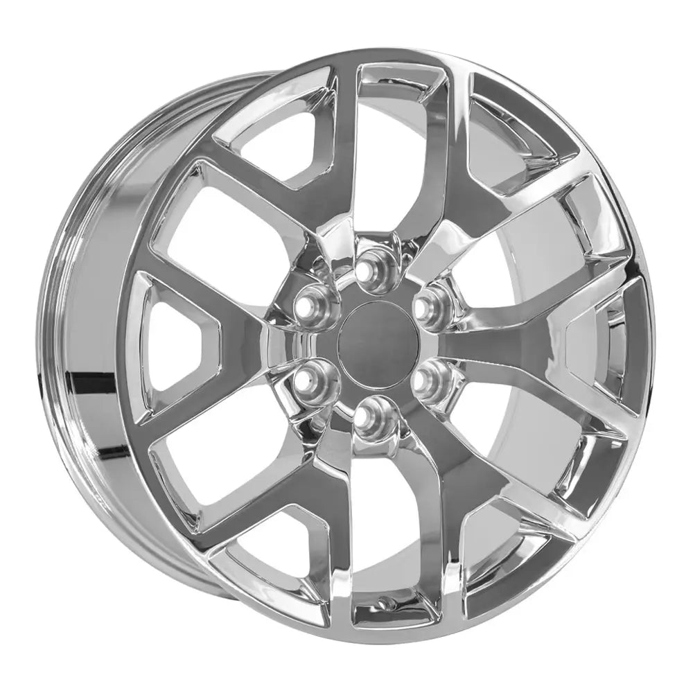 20 Inch Chrome Honeycomb Wheel Replacement for GMC Chevy Trucks - Replica Rim 9471186 - Perfect for Off-Roading, Towing & Custom Truck Upgrades