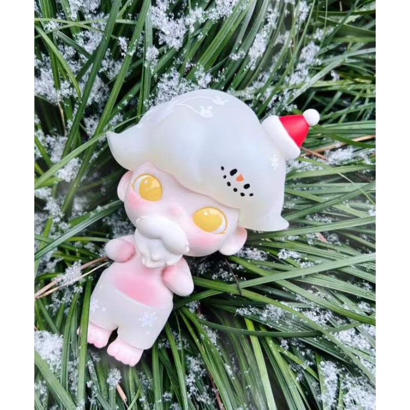 DIMOO A Snowy Christmas Eve Ver. Limited Edition Collectible Figure - Perfect for Holiday Decor, Gift Giving & Anime Fans Collection