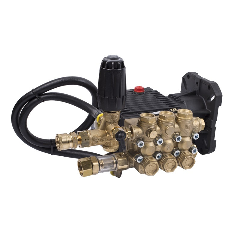 EZ4040G 1-Inch Gas Engine Shaft Pump - 4000 PSI, 4.0 GPM - High Pressure Water Pump for Construction, Agriculture & Emergency Flood Control