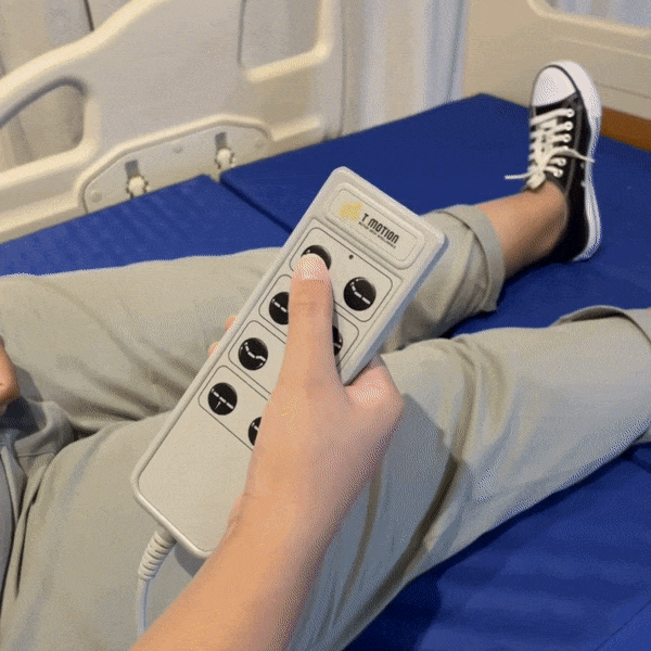 Premium Electric Adjustable Hospital Bed with 4-Side Safety Rails - Ideal for Home Care, Elderly & Patient Recovery