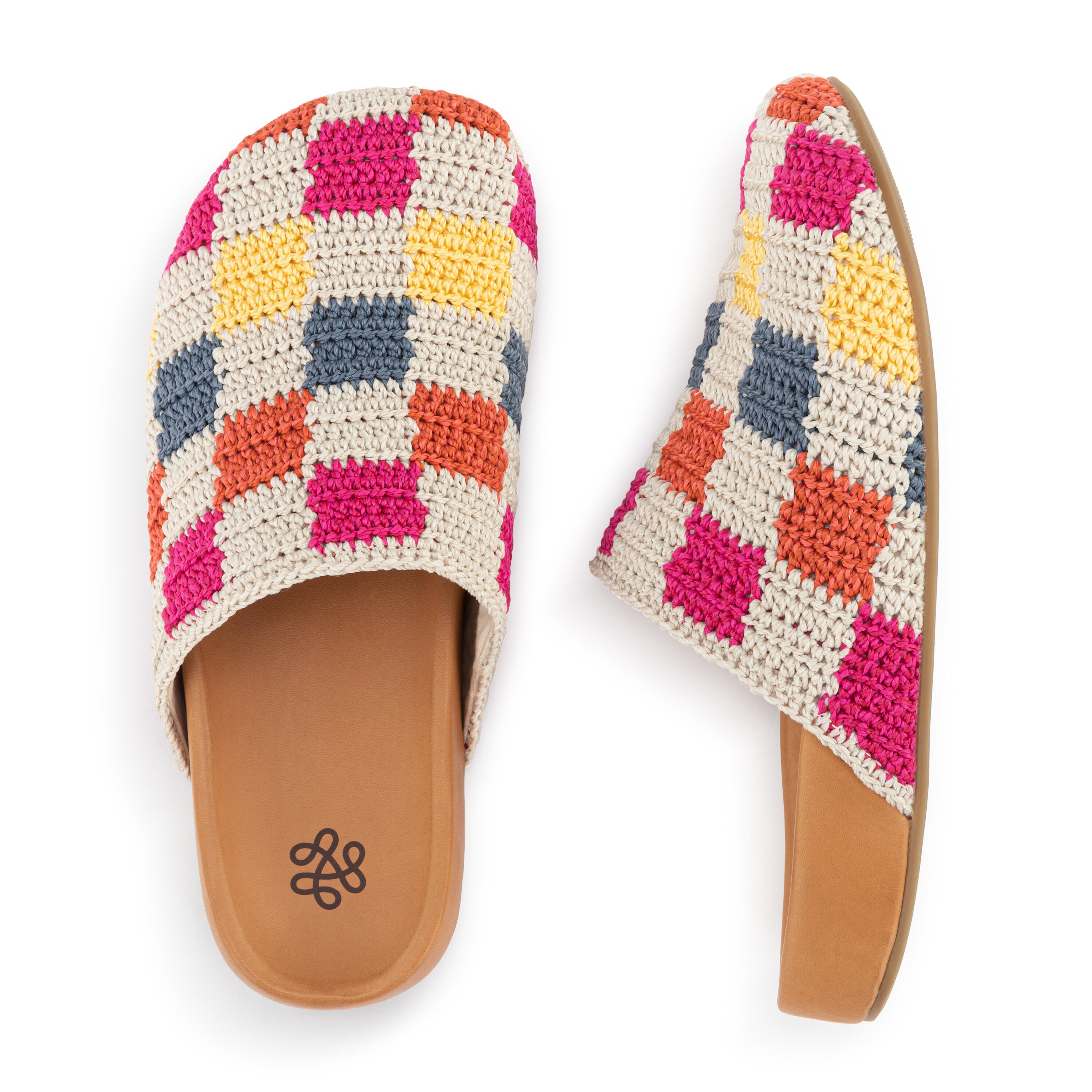 Bolinas Crochet Clogs for Women - Comfortable Handmade Summer Slide Sandals with Arch Support - Perfect for Beach, Pool, and Casual Outings