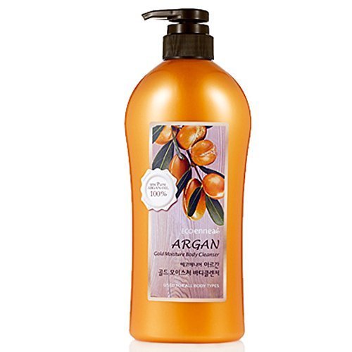 Kwailnara Confume Argan Gold Moisture Body Cleanser - Hydrating & Nourishing Shower Gel with Argan Oil for Soft, Smooth Skin | Perfect for Dry Skin Care & Daily Shower Routine