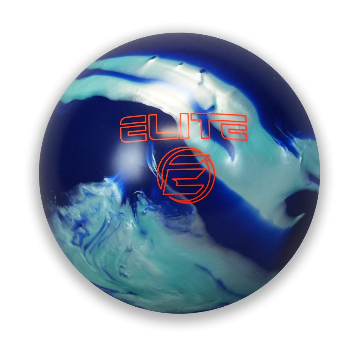 ELITE EZ Hook Reactive Pearl Teal/Blue Bowling Ball for Professional & League Play – Perfect for Strikes & Spares on Medium to Heavy Oil Lanes