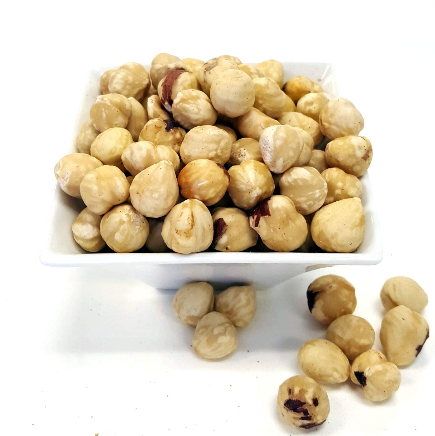 Premium Blanched Hazelnuts - 10 Pound Bulk Wholesale Box | Raw, Unsalted, No Shells | Perfect for Baking, Cooking & Healthy Snacking