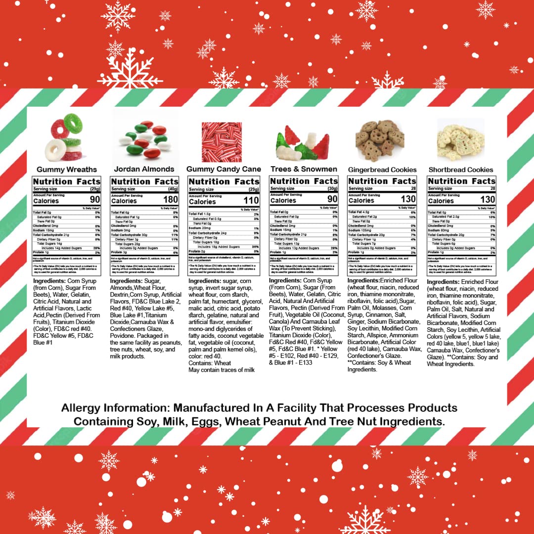Premium Gourmet Candy Gift Box - Deluxe Holiday Sweets Assortment for Christmas & New Year - Luxury Chocolate & Candy Collection for All Ages - Festive Green Themed Treat Box - Perfect for Gifting, Parties & Holiday Celebrations