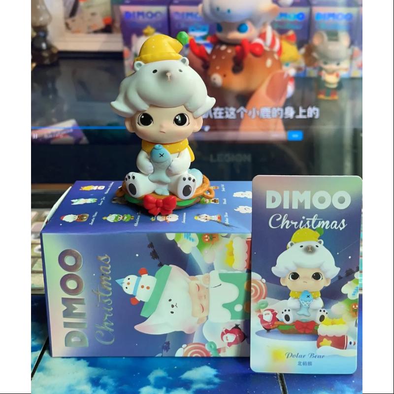DIMOO Christmas 2020 Series Polar Bear Collectible Figure - Cute Holiday Decoration for Home, Office & Gift Giving