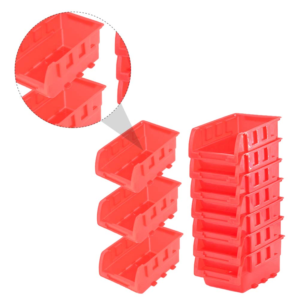 Plastic Storage Box with Oblique Design - Organizer Container for Home, Office & Craft Supplies | Durable & Stackable Storage Solution