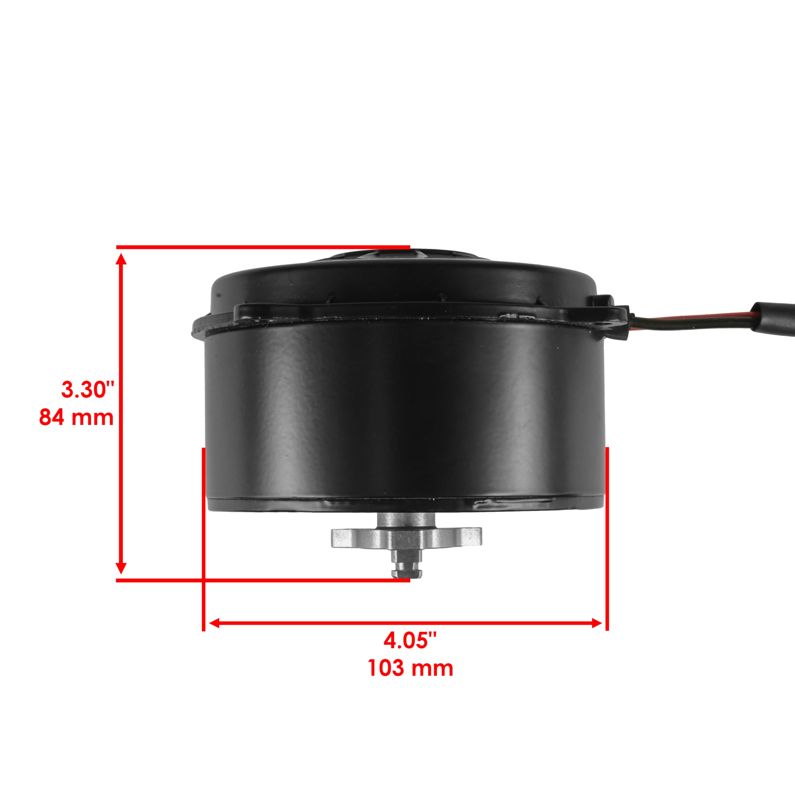 Caltric Radiator Cooling Fan Motor Replacement for Polaris 2411816 - Perfect for ATV, UTV & Off-Road Vehicle Cooling System Maintenance