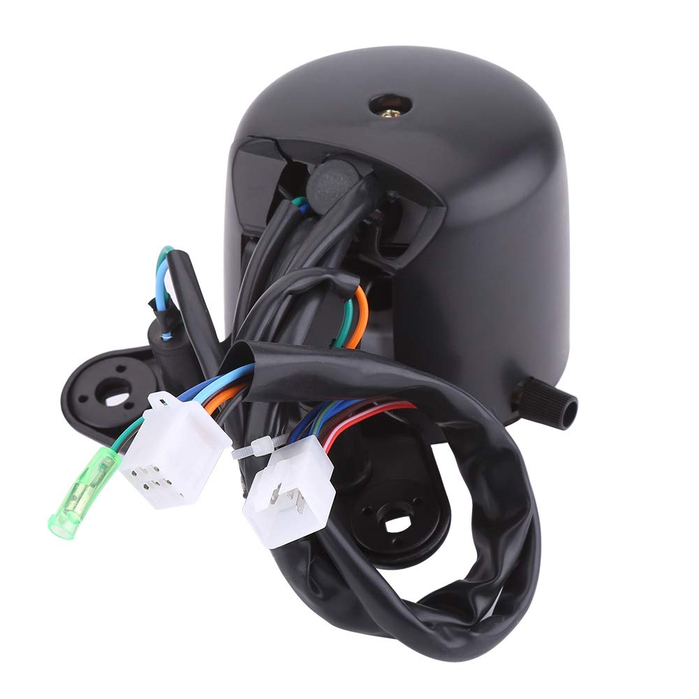 Universal 95mm Motorcycle Speedometer - Digital Gear Display for Cruisers & Bikes