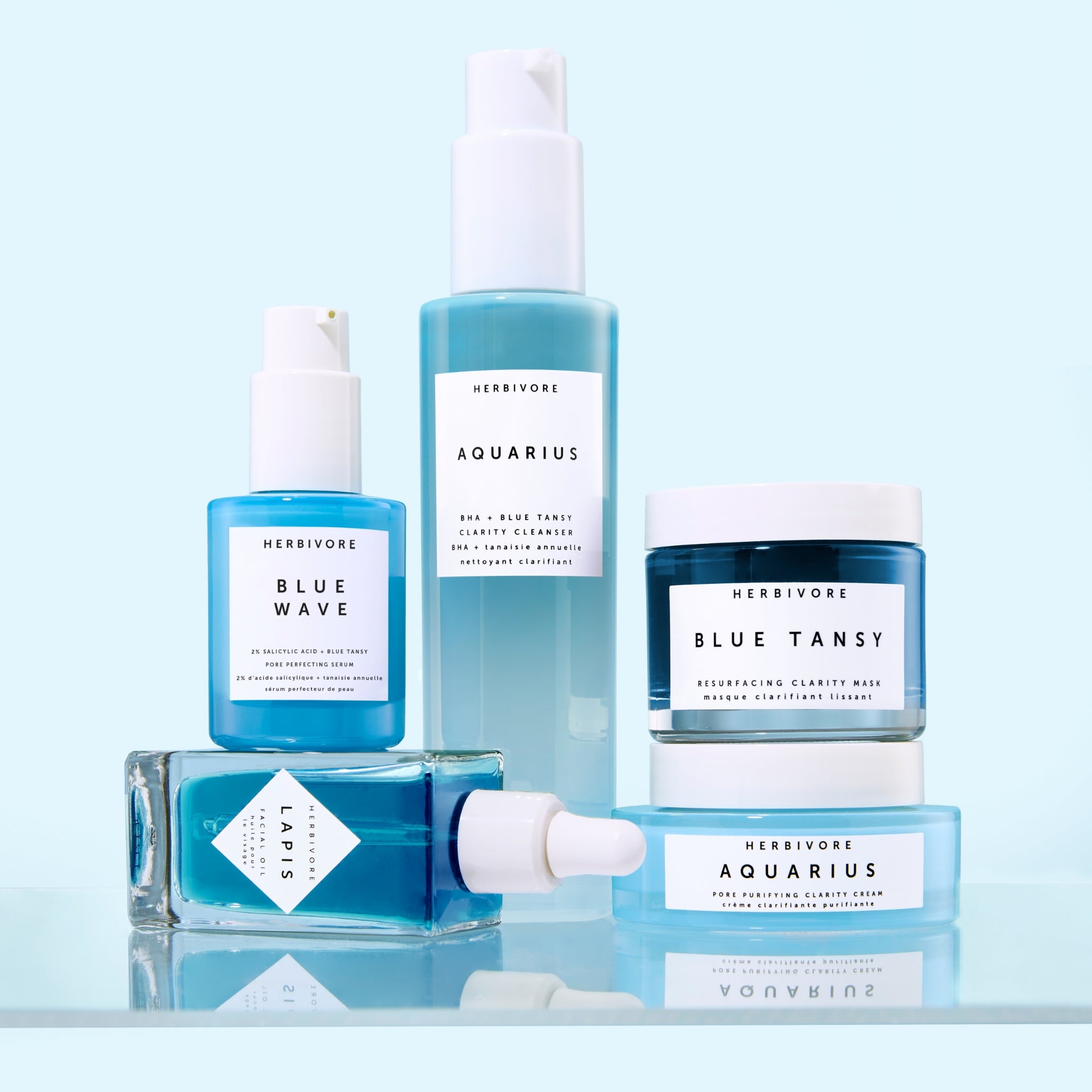 Blue Wave 2% Salicylic Acid & Blue Tansy Pore Perfecting Serum - Oil Control & Blemish Treatment for Clear Skin | Daily Skincare Routine for Acne-Prone & Oily Skin Types